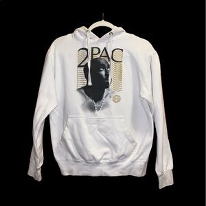 2pac Cross Colours Hoodie Tupac Shakur